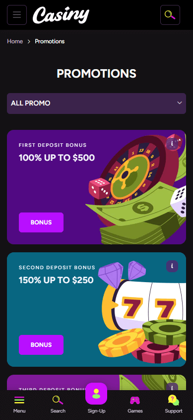 Discover Exciting Offers with Casiny Bonus Codes 17